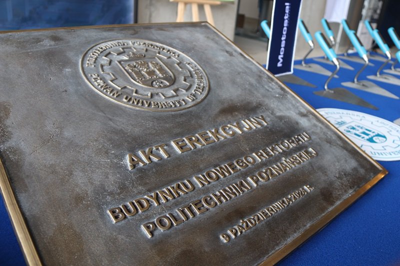 Cornerstone ceremony held for the construction of the Poznan University of Technology's Rectorate
