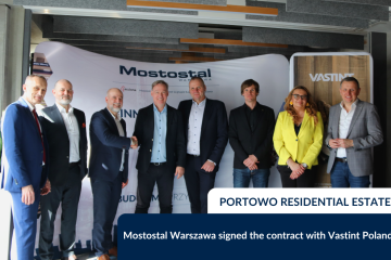 Mostostal Warszawa with the contract for the construction of Portowo residential estate