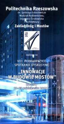Mostostal Warszawa: Headline Sponsor for the Conference Innovations in Bridge Construction