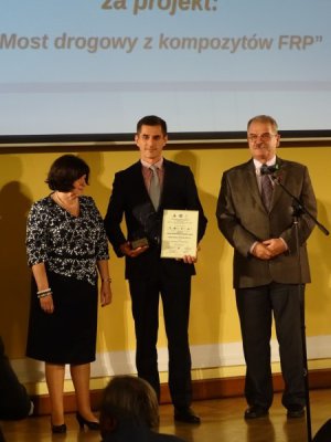 Mostostal Warszawa with the Golden Laurel of Innovation for the composite bridge