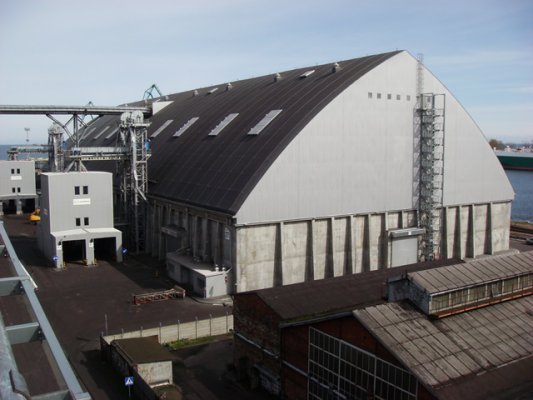 New warehouse at Gdynia Harbor!