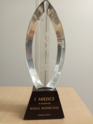 Our team from the construction site in Gdańsk awarded for high OHS standards