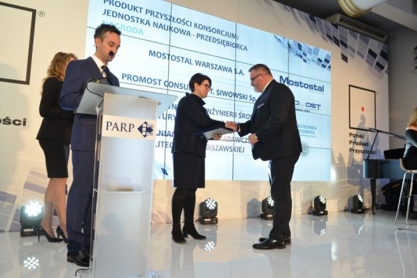 PARP rewards Mostostal Warszawa for innovations