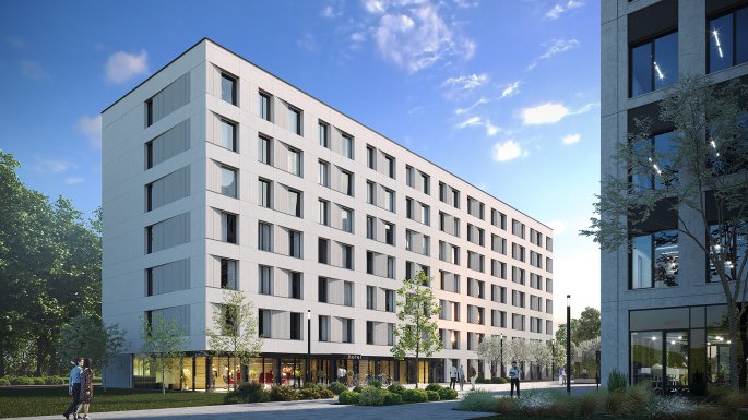 Mostostal Warszawa is to build a hotel and office building in Wrocław