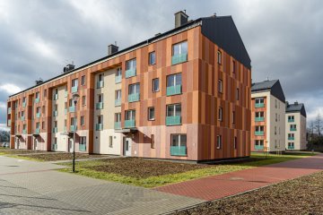 Stage II of the Przyzby-Zalesie estate completed. Another 178 flats transferred to the municipal administration
