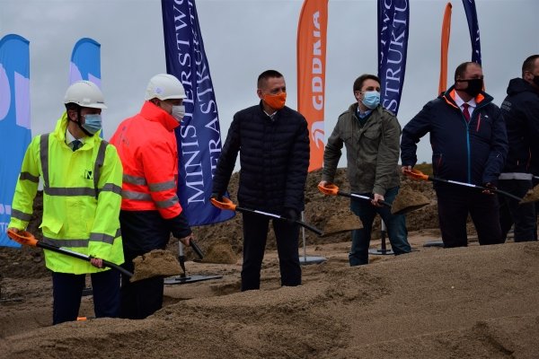 The first shovel ceremony for the construction of S61 Ełk Południe-Wysokie
