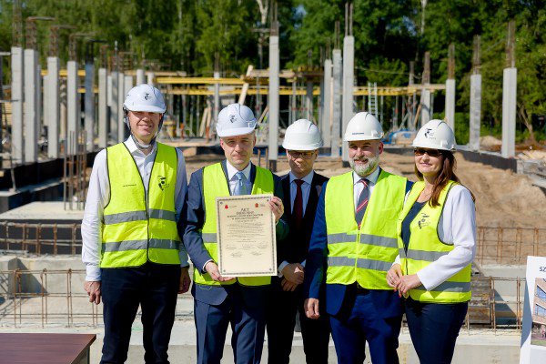 The foundation act for the construction of a primary school in Wilanów, Warsaw has been signed!