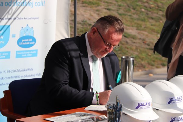 We have embed a time capsule for the CRS in Zduńska Wola!