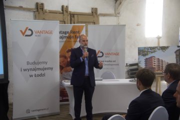 We have laid the foundation stone for the construction of a residential building in Łódź