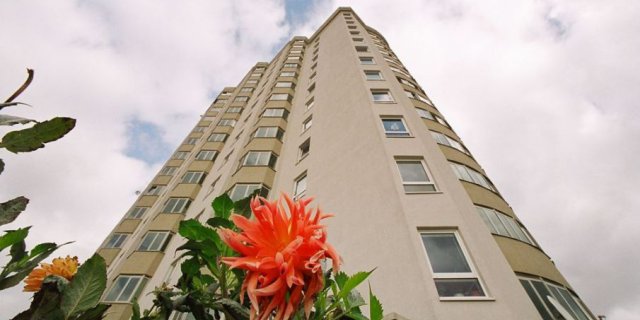 Residential building „Przy Ratuszu” at Kondratowicza Street in Warsaw