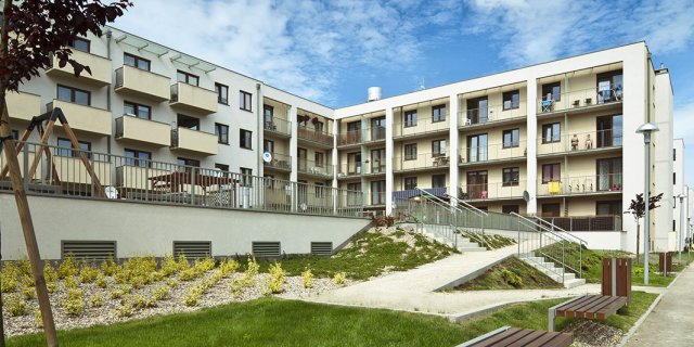 Residential estate at A. Vivaldi Street in Wrocław