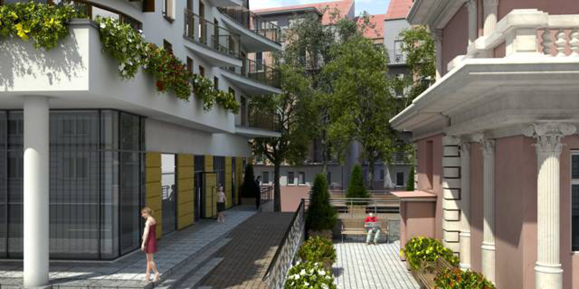 Casa Verona: residential, retail and service building in Poznań at Garbara Street