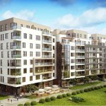 Espresso housing development in Warsaw