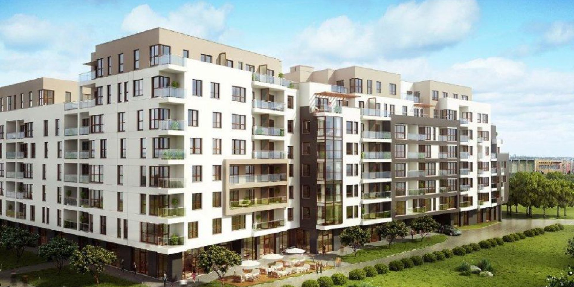 Espresso housing development in Warsaw