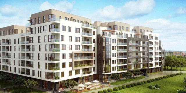 Espresso housing development in Warsaw