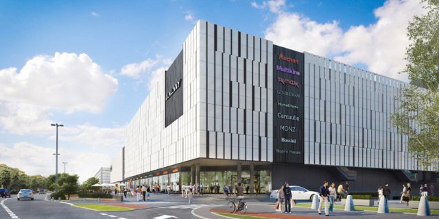 Extension of Galaxy Shopping Center in Szczecin