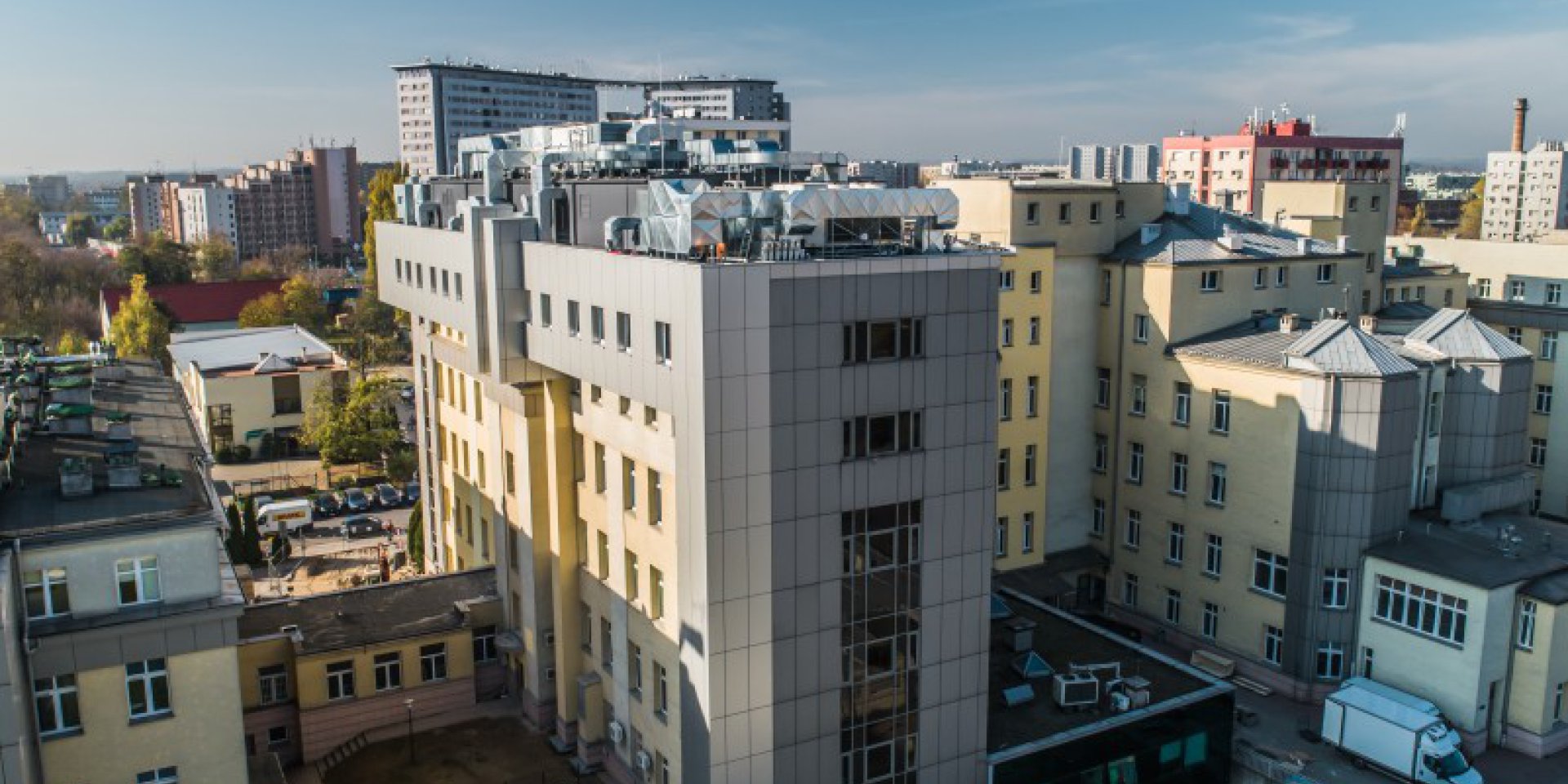 Extension of Specialist Municipial Hospital in Krakow