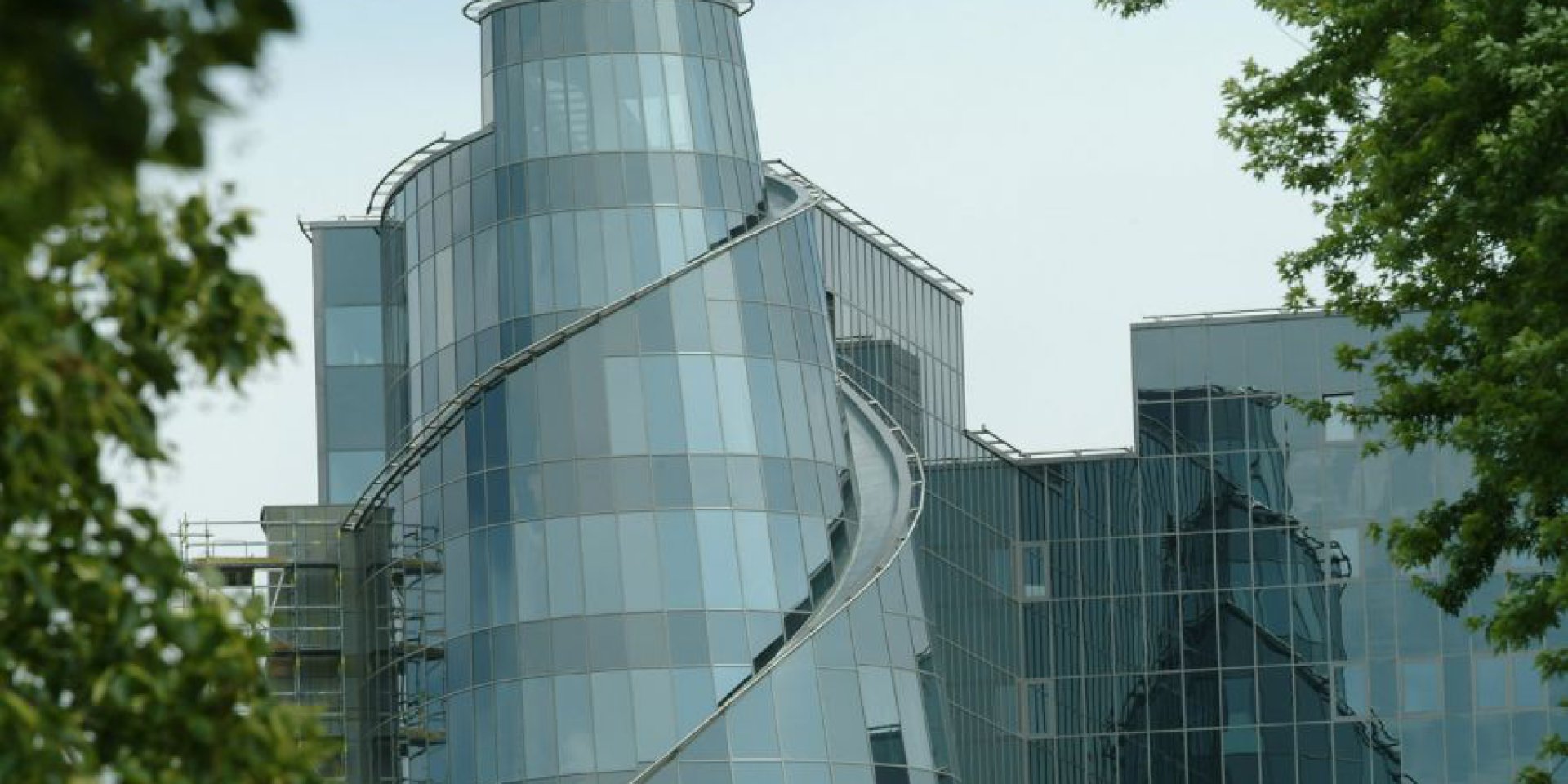 Headquaters of Telewizja Polska in Warszawa