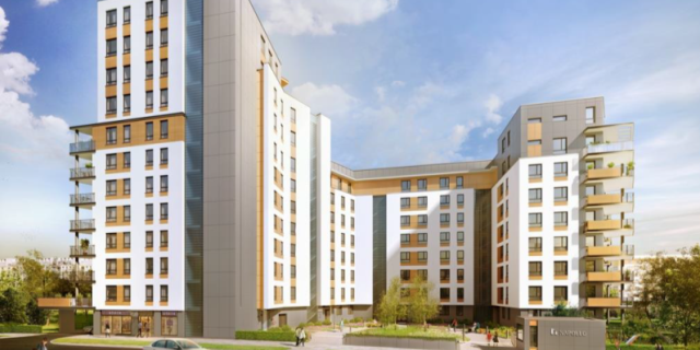 Multi-family building Nowe Południe in Mokotów district in Warsaw