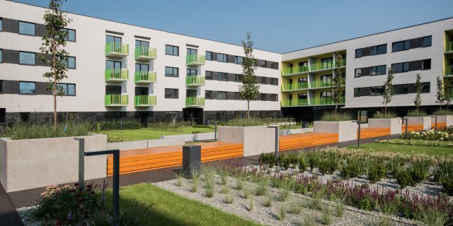 Housing estate Mieszkaj w Mieście in Krakow - stage 2.1