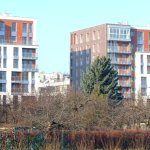 Housing development Eko-Park at Chodkiewicz and Rostafińskich Street in Warsaw, stage D6