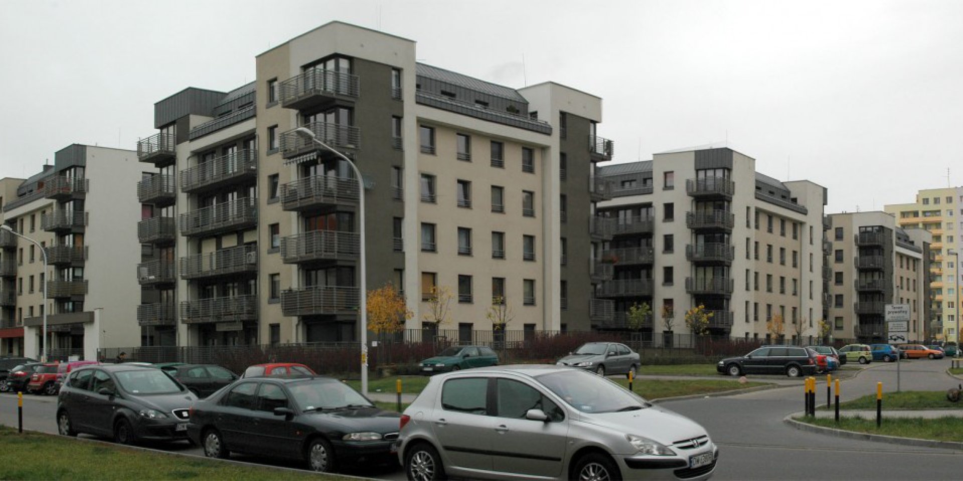 Residential estate Zielona Wyspa in Wrocław