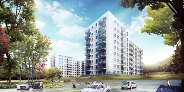 Panoramika housing estate in Szczecin