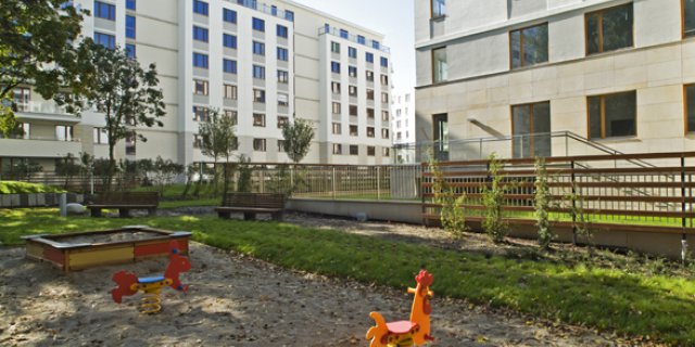 “Patria” Housing Estate at Kruczkowskiego Street in Warsaw
