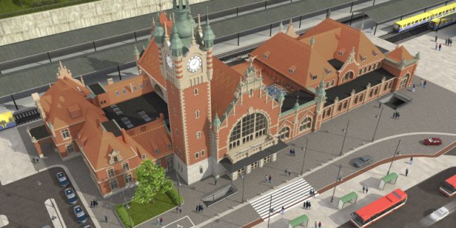 Reconstruction of the Gdańsk Główny Railway Station