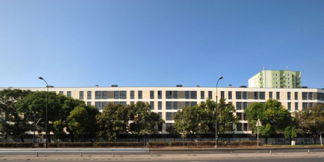 Residential building at Puławska Street in Warsaw