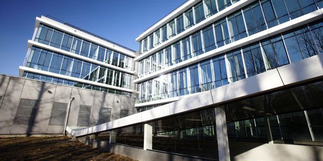 The new administration-training building for the Polish Air Navigation Services Agency