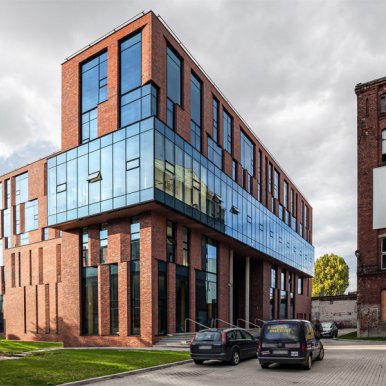 The New Media Teaching Centre at the Leon Schiller National Higher School of Film, Television and Theatre in Łódź.