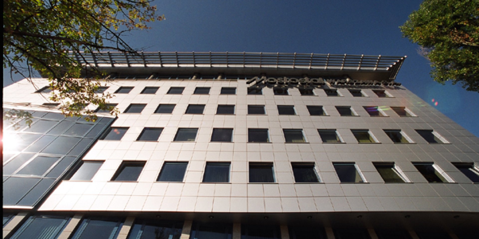 The office building at Konstruktorska Street in Warsaw