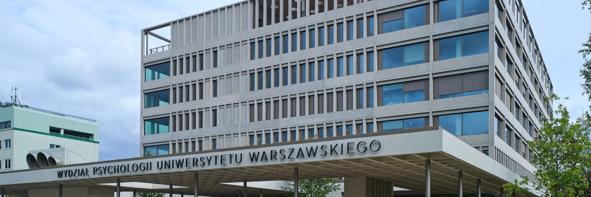 Faculty of Psychology building at the University of Warsaw