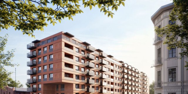 Multi-family residential building in Łódź
