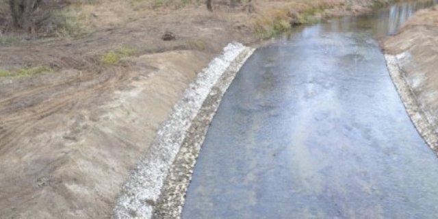 Nowy Breń I etap 1 - przeciwfiltracyjne zabezpieczenie lewego wału rzeki Nowy Breń