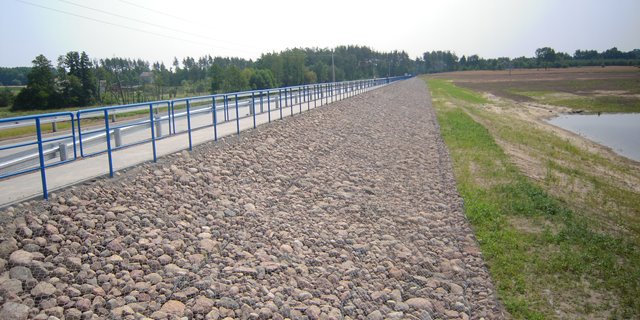 Budowa zbiornika retencyjnego Niewiadoma, obiekt zbiornik główny Niewiadoma