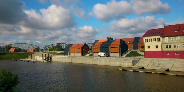 Rewitalizację i adaptację obszaru poprzemysłowego w Grudziądzu do nowych funkcji turystyczno-rekreacyjnych. Etap II: rewitalizacja portu i nabrzeża Wisły