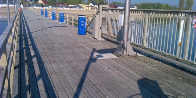 Przystań rybacka w Mechelinkach