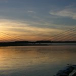 Bridge over Wisła River in Płock