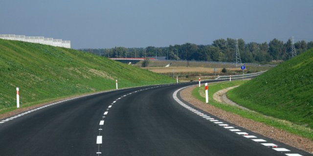 Northern ring road in Rybnik