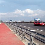 Overpasses in Aleje Jerozolimskie in Warsaw