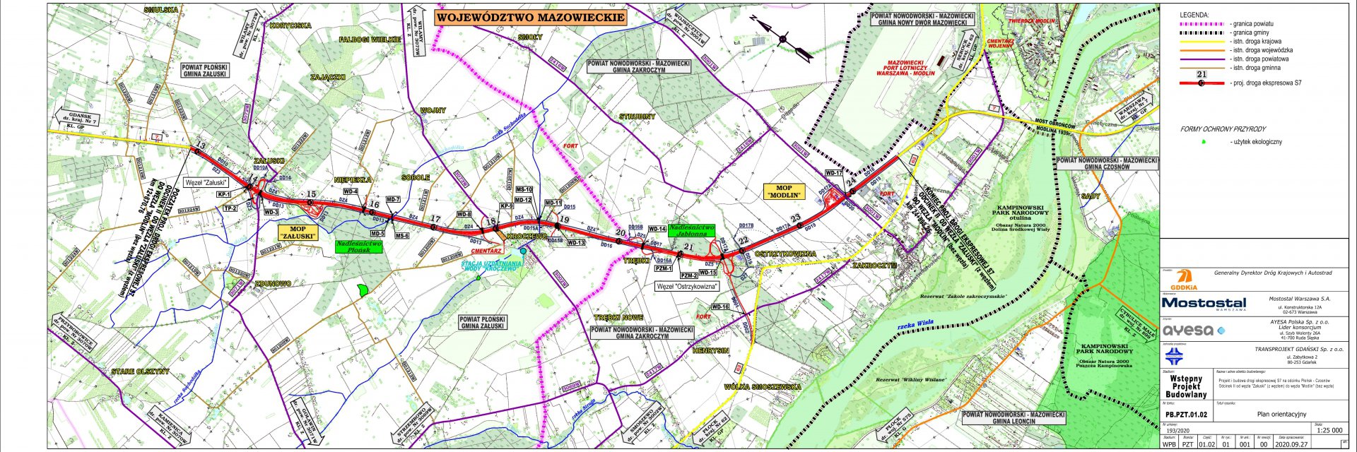 S7 Załuski-Modlin