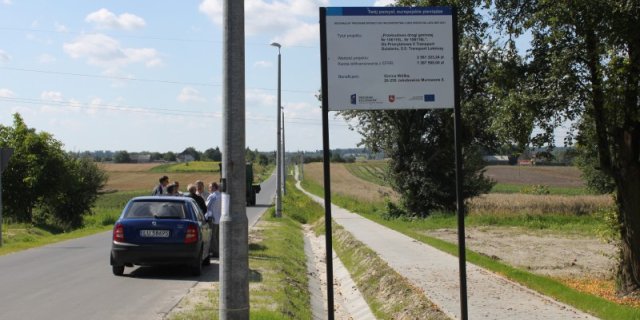 Reconstruction of municipiality roads no. 106116L and no. 106115L in Świdnik Duży on the section from km 0+062,00 to km 1+839,49