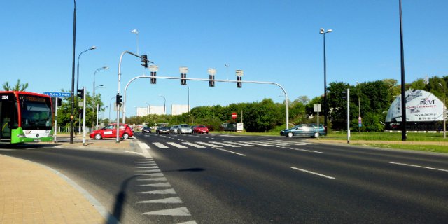 Reconstruction of junction: al. Solidarności Street - Dolna 3-go Maja Street - B. Prusa Street as a part of DK 12,17 in Lublin