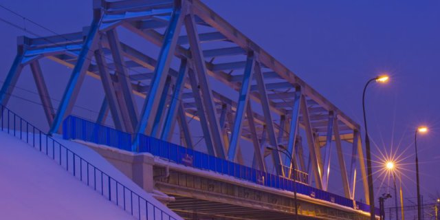 Railway viaduct over Radzymińska Street