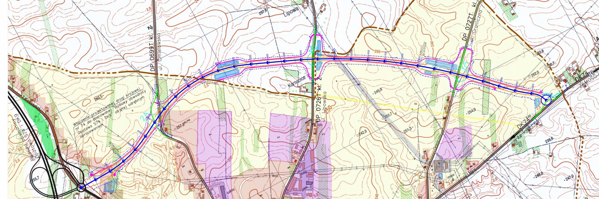 North connector to the Opatów bypass