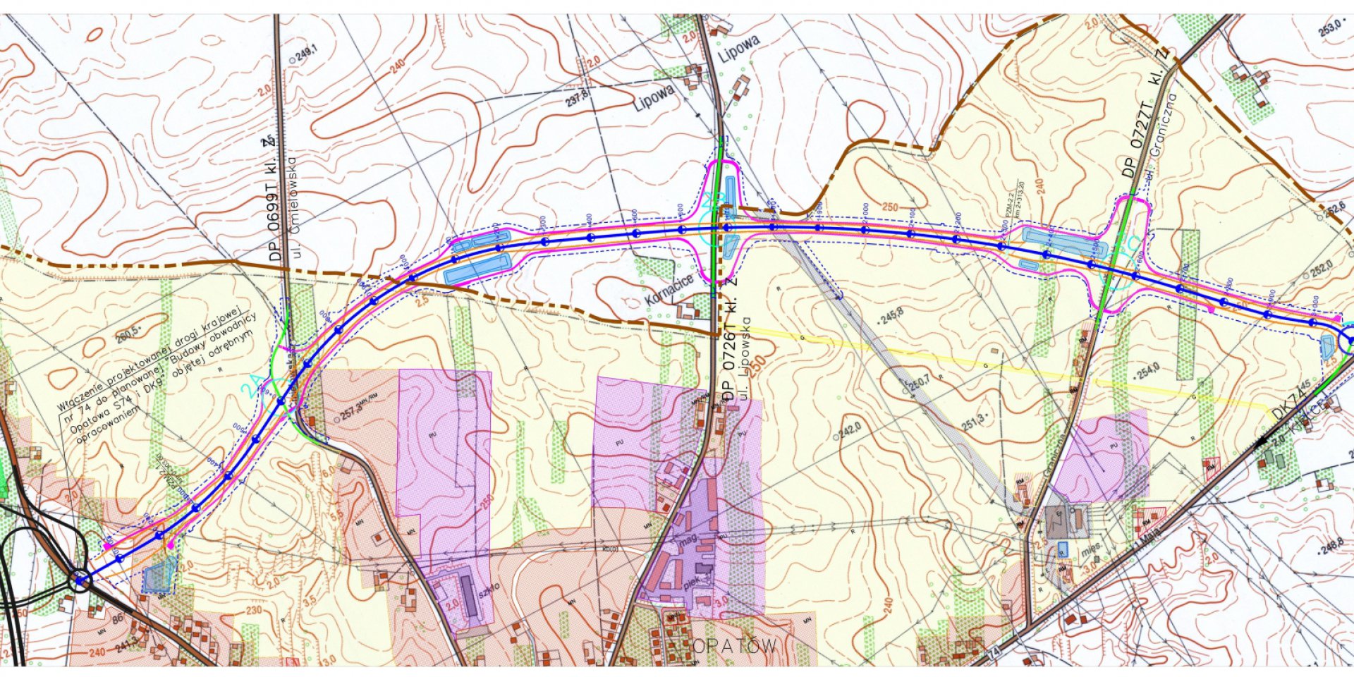North connector to the Opatów bypass