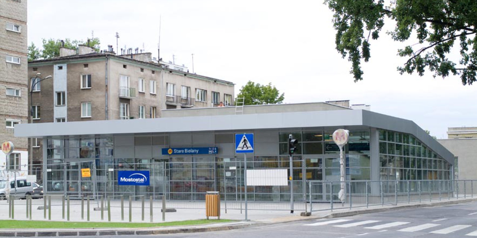 Stations of underground railway: Stare Bielany (A21) and Wawrzyszew (A22) and accompanying pathway tunnels B21 and B22