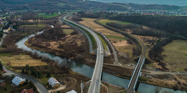 Ring road of Strzyżów in the Podkarpackie region